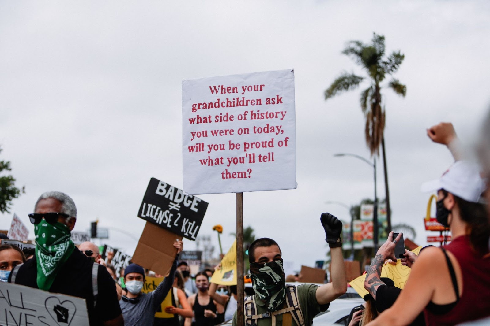 diverse-group-engage-in-peaceful-protest